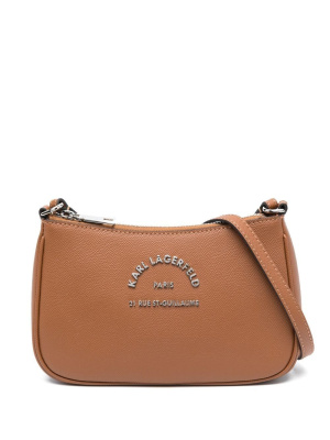 

Logo-lettering crossbody bag, Karl Lagerfeld Logo-lettering crossbody bag