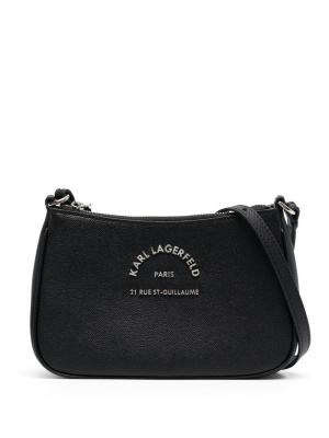 

Logo-lettering crossbody bag, Karl Lagerfeld Logo-lettering crossbody bag