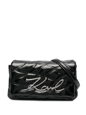 

K/Signature soft-quilt bag, Karl Lagerfeld K/Signature soft-quilt bag
