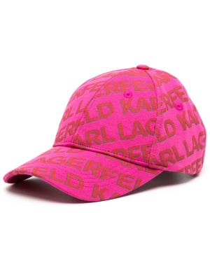 

Logo-print baseball cap, Karl Lagerfeld Logo-print baseball cap