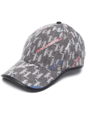 

K/Monogram baseball cap, Karl Lagerfeld K/Monogram baseball cap