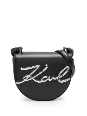 

K/Signature saddle bag, Karl Lagerfeld K/Signature saddle bag