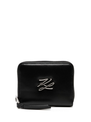 

K/Autograph logo-plaque wallet, Karl Lagerfeld K/Autograph logo-plaque wallet