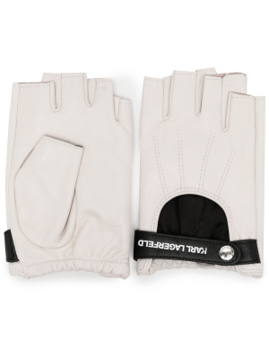 

K/Essential fingerless gloves, Karl Lagerfeld K/Essential fingerless gloves