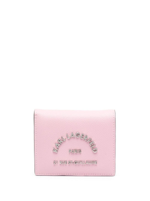 

Logo-plaque bi-fold wallet, Karl Lagerfeld Logo-plaque bi-fold wallet