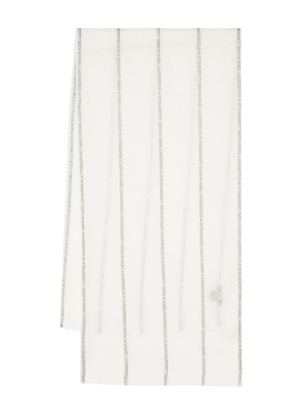 

Logo-print scarf, Karl Lagerfeld Logo-print scarf