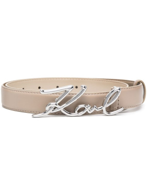

K/Signature logo belt, Karl Lagerfeld K/Signature logo belt