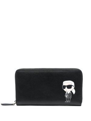 

Ikonik 2.0 leather purse, Karl Lagerfeld Ikonik 2.0 leather purse
