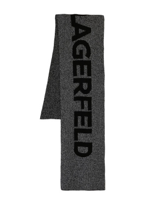 

K/Essential knit scarf, Karl Lagerfeld K/Essential knit scarf