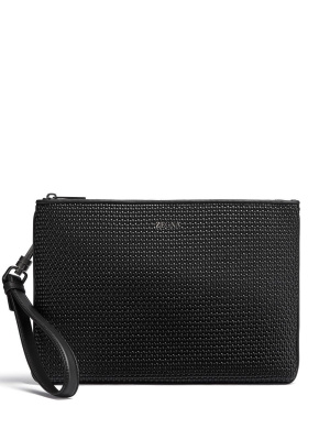 

Pelletessuta™ flat-zip pouch, Zegna Pelletessuta™ flat-zip pouch