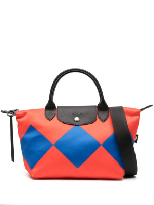 

Diamond-pattern tote bag, Longchamp Diamond-pattern tote bag