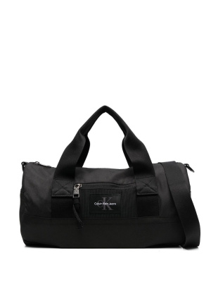 

Logo-patch holdall bag, Calvin Klein Jeans Logo-patch holdall bag