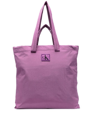 

Logo-patch tote bag, Calvin Klein Jeans Logo-patch tote bag