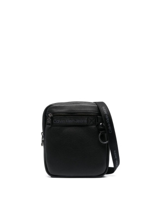 

Logo-print messenger bag, Calvin Klein Jeans Logo-print messenger bag