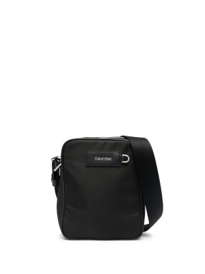 

Logo-patch messenger bag, Calvin Klein Logo-patch messenger bag