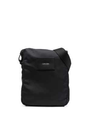 

Logo-patch messenger bag, Calvin Klein Logo-patch messenger bag