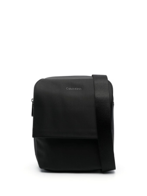 

Logo-print messenger bag, Calvin Klein Logo-print messenger bag