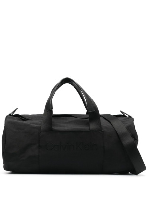 

Embossed-logo holdall bag, Calvin Klein Embossed-logo holdall bag