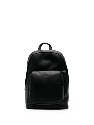 

Logo-print zipped backpack, Calvin Klein Logo-print zipped backpack