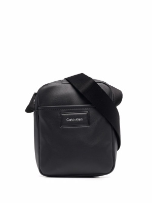 

Reporter faux-leather messenger bag, Calvin Klein Reporter faux-leather messenger bag