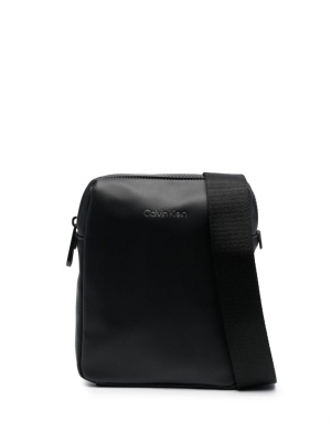 

Logo-stamp messenger bag, Calvin Klein Logo-stamp messenger bag