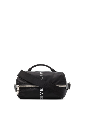 

Logo-print zipped duffle bag, Givenchy Logo-print zipped duffle bag