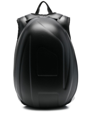 

Embossed-logo zipped backpack, Diesel Embossed-logo zipped backpack