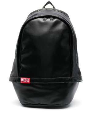 

Logo faux-leather backpack, Diesel Logo faux-leather backpack