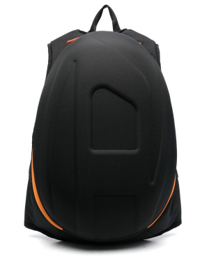 

Embossed-logo zipped backpack, Diesel Embossed-logo zipped backpack