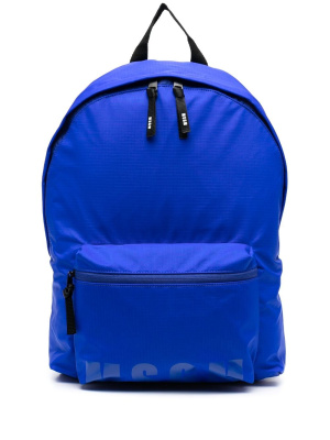 

Logo-print backpack, MSGM Logo-print backpack