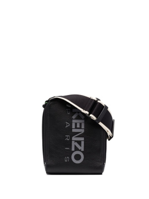 

Logo-print messenger bag, Kenzo Logo-print messenger bag