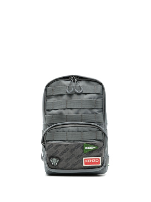 

Logo-patch backpack, Kenzo Logo-patch backpack