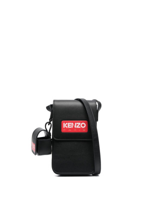 

Logo-patch messenger bag, Kenzo Logo-patch messenger bag