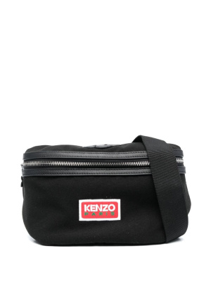 

Logo-patch canvas belt bag, Kenzo Logo-patch canvas belt bag