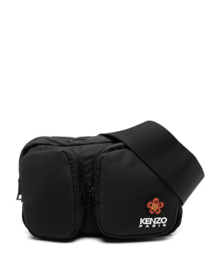 

Embroidered-logo belt bag, Kenzo Embroidered-logo belt bag