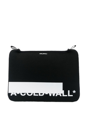 

Logo colour-block laptop case, A-COLD-WALL* Logo colour-block laptop case