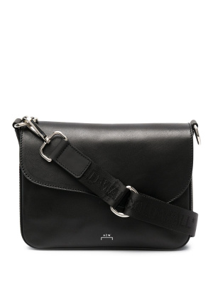 

Logo-print leather shoulder bag, A-COLD-WALL* Logo-print leather shoulder bag