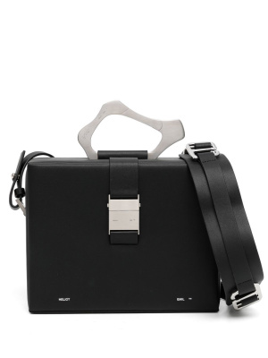 

Box leather shoulder bag, HELIOT EMIL Box leather shoulder bag