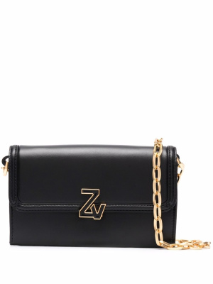 

Logo-plaque shoulder bag, Zadig&Voltaire Logo-plaque shoulder bag