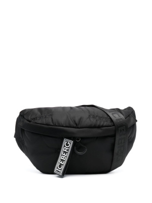 

Logo-embroidered motif belt bag, Iceberg Logo-embroidered motif belt bag