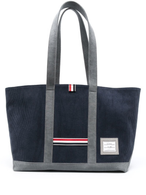 

Corduroy tote bag, Thom Browne Corduroy tote bag