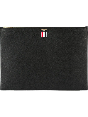 

Large zipper laptop holder, Thom Browne Large zipper laptop holder