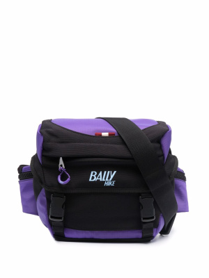 

Logo colour-block belt bag, Bally Logo colour-block belt bag