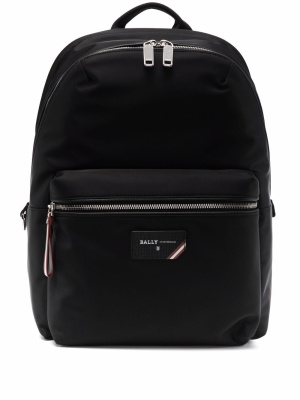 

Logo-plaque backpack, Bally Logo-plaque backpack