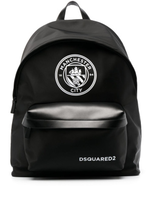 

X Manchester City logo-patch backpack, Dsquared2 X Manchester City logo-patch backpack