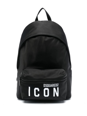 

Icon logo-print backpack, Dsquared2 Icon logo-print backpack