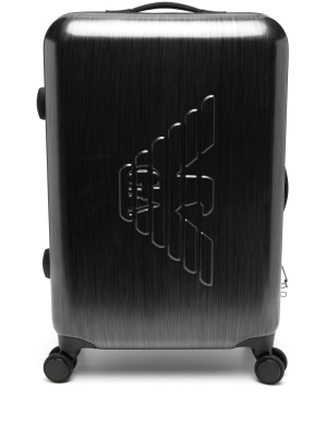 

Embossed-logo trolley, Emporio Armani Embossed-logo trolley