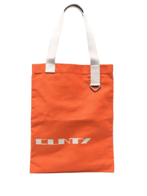 

Graphic-print tote bag, Rick Owens DRKSHDW Graphic-print tote bag