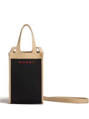 

Logo print shopping bag, Marni Logo print shopping bag