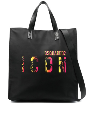 

Logo-print tote bag, Dsquared2 Logo-print tote bag